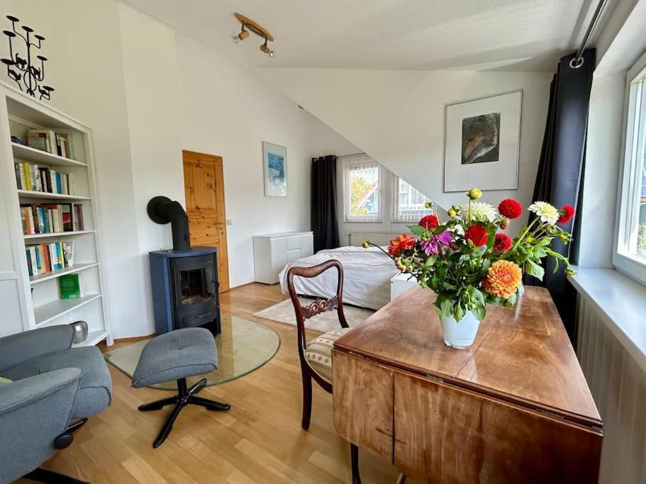 Sonnige Wohnung Am Lindenberg Lohfelden Exteriör bild