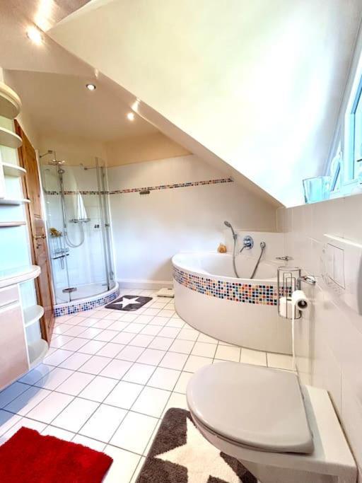 Sonnige Wohnung Am Lindenberg Lohfelden Exteriör bild